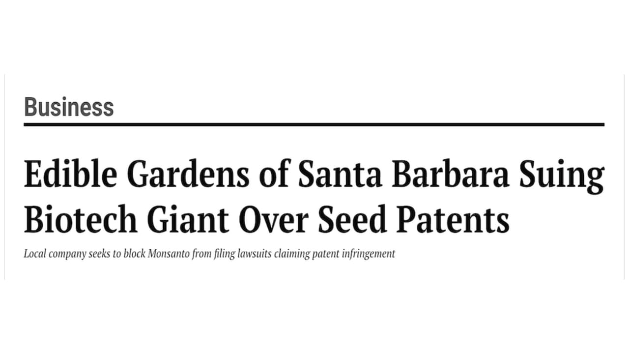 That time I sued Monsanto... Cover